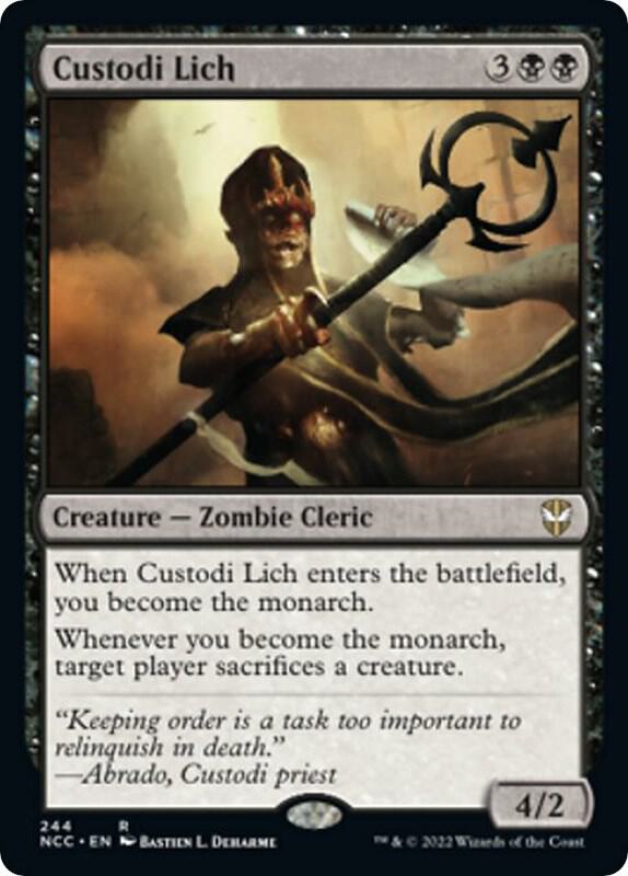 Custodi Lich (244) [New Capenna Commander]