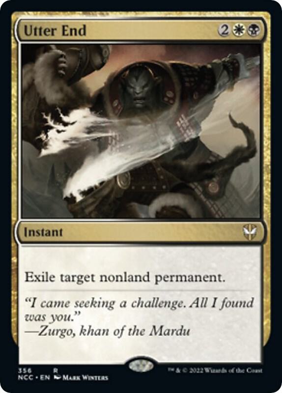 Utter End (356) [New Capenna Commander]