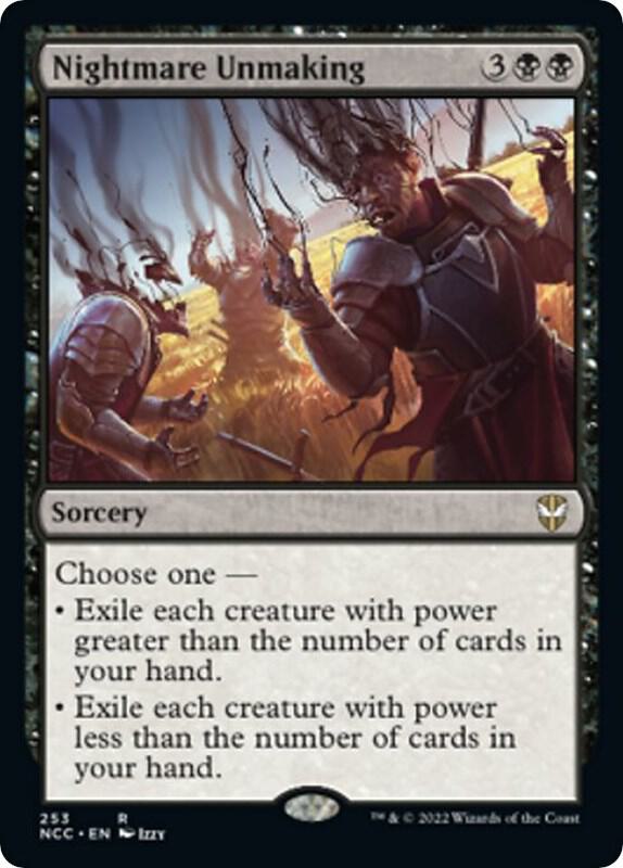 Nightmare Unmaking (253) [New Capenna Commander]