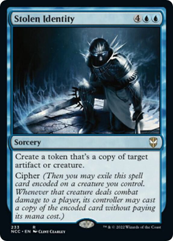 Stolen Identity (233) [New Capenna Commander]