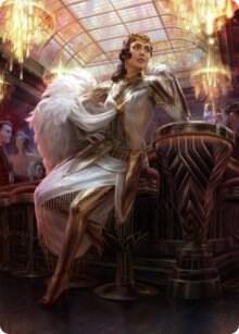 Elspeth Resplendent Art Card (3/81) [Streets of New Capenna Art Series]