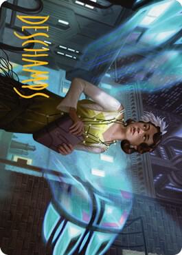 Giada, Font of Hope Art Card (4/81) (Gold-Stamped Signature) [Streets of New Capenna Art Series]