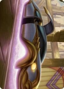 Mysterious Limousine Art Card (6) [Streets of New Capenna Art Series]