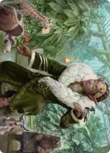 Rumor Gatherer Art Card (7) [Streets of New Capenna Art Series]