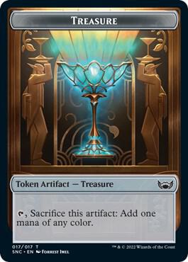 Treasure Token (017) [Streets of New Capenna]