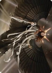 Angel of Suffering Art Card (16) [Streets of New Capenna Art Series]