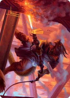 Plasma Jockey Art Card (Gold-Stamped Signature) (19) [Streets of New Capenna Art Series]