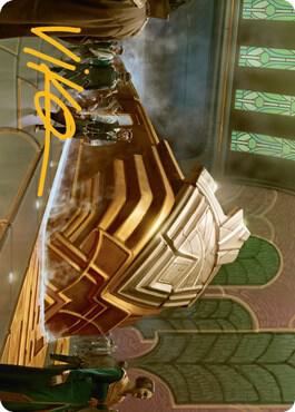 Capenna Express Art Card (Gold-Stamped Signature) (20) [Streets of New Capenna Art Series]