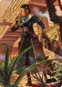 Vivien on the Hunt Art Card (22) [Streets of New Capenna Art Series]