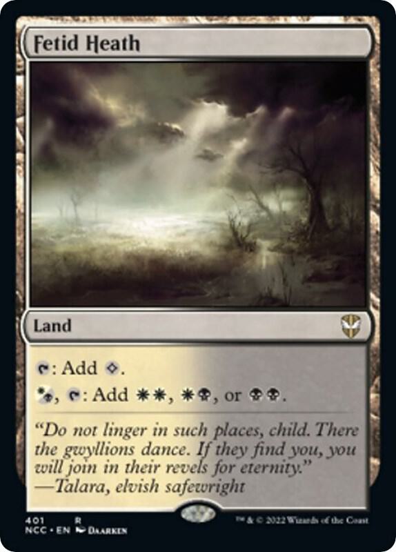 Fetid Heath (401) [New Capenna Commander]
