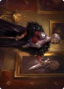Evelyn, the Covetous Art Card (24) [Streets of New Capenna Art Series]