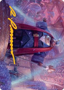 Jetmir, Nexus of Revels Art Card (27/81) (Gold-Stamped Signature) [Streets of New Capenna Art Series]