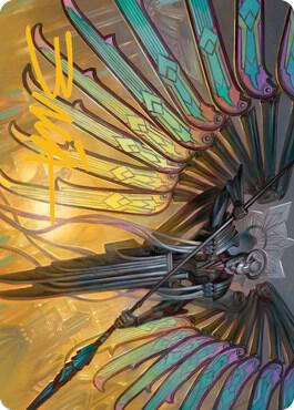 Paragon of Modernity Art Card (Gold-Stamped Signature) (35) [Streets of New Capenna Art Series]