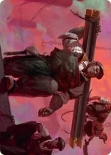 The Beamtown Bullies Art Card (39) [Streets of New Capenna Art Series]