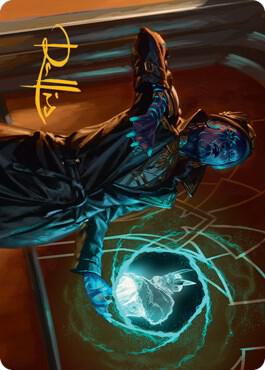 Kamiz, Obscura Oculus Art Card (Gold-Stamped Signature) (41) [Streets of New Capenna Art Series]