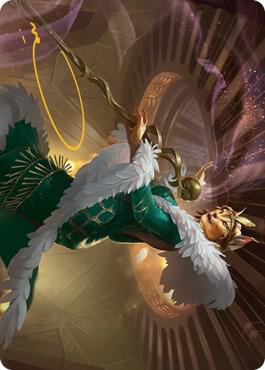 Kitt Kanto, Mayhem Diva Art Card (Gold-Stamped Signature) (42) [Streets of New Capenna Art Series]