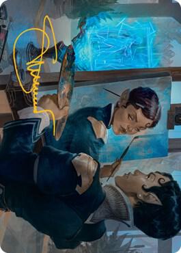 Parnesse, the Subtle Art Card (Gold-Stamped Signature) (45) [Streets of New Capenna Art Series]