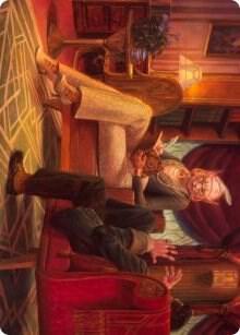 Phabine, Boss's Confidant Art Card (46) [Streets of New Capenna Art Series]