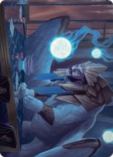 Tivit, Seller of Secrets Art Card (47) [Streets of New Capenna Art Series]