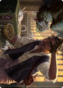 Bennie Bracks, Zoologist Art Card (49) [Streets of New Capenna Art Series]