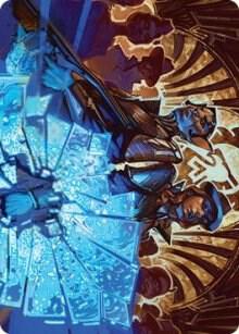 Contractual Safeguard Art Card (50) [Streets of New Capenna Art Series]