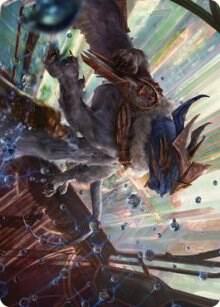 Change of Plans Art Card (52) [Streets of New Capenna Art Series]