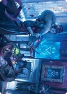 Flawless Forgery Art Card (54) [Streets of New Capenna Art Series]