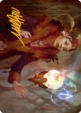 Misfortune Teller Art Card (Gold-Stamped Signature) (58) [Streets of New Capenna Art Series]