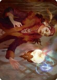 Misfortune Teller Art Card (58) [Streets of New Capenna Art Series]