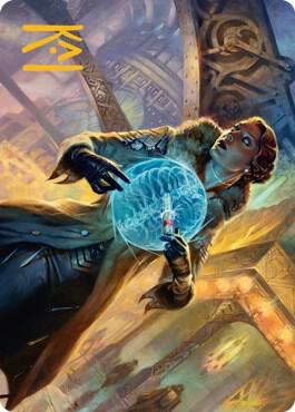 Writ of Return Art Card (Gold-Stamped Signature) (59) [Streets of New Capenna Art Series]