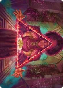 Seize the Spotlight Art Card (60) [Streets of New Capenna Art Series]
