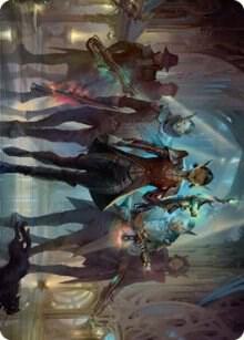 Family's Favor Art Card (61) [Streets of New Capenna Art Series]