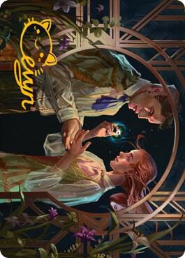 Prosperous Partnership Art Card (Gold-Stamped Signature) (63) [Streets of New Capenna Art Series]