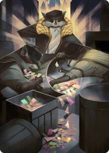 Masked Bandits Art Card (69) [Streets of New Capenna Art Series]