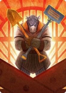 Mr. Orfeo, the Boulder Art Card (70) [Streets of New Capenna Art Series]