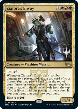 Ziatora's Envoy (232) [Streets of New Capenna Promos]