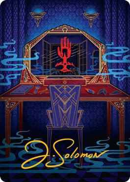 Obscura Charm Art Card (Gold-Stamped Signature) (73) [Streets of New Capenna Art Series]