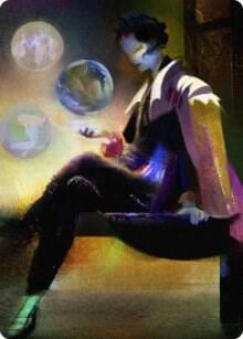 Obscura Interceptor Art Card (74) [Streets of New Capenna Art Series]