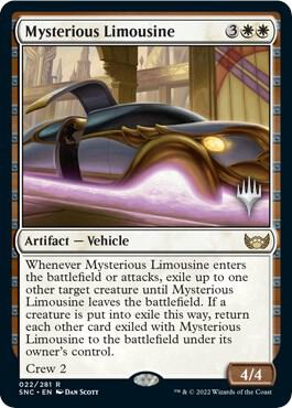 Mysterious Limousine (22) [Streets of New Capenna Promos]