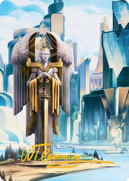 Island Art Card (Gold-Stamped Signature) (78) [Streets of New Capenna Art Series]
