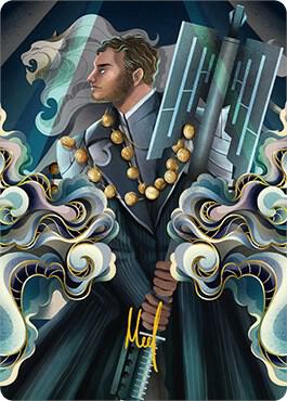 Rafiq of the Many Art Card (Gold-Stamped Signature) (81) [Streets of New Capenna Art Series]