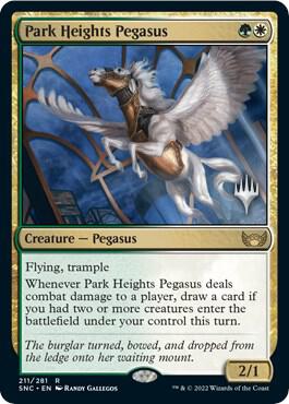 Park Heights Pegasus (211) [Streets of New Capenna Promos]