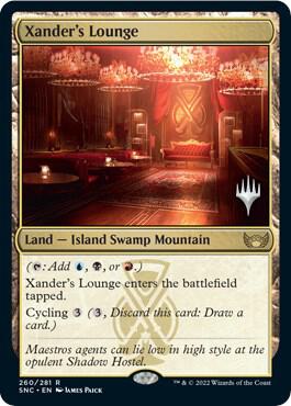 Xander's Lounge (260) [Streets of New Capenna Promos]