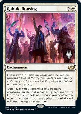 Rabble Rousing (24) [Streets of New Capenna Promos]