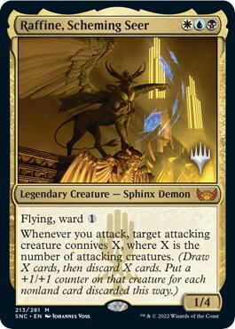Raffine, Scheming Seer (213) [Streets of New Capenna Promos]