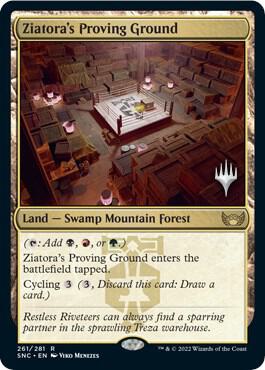 Ziatora's Proving Ground (261) [Streets of New Capenna Promos]