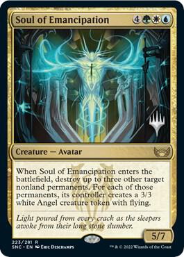 Soul of Emancipation (223) [Streets of New Capenna Promos]