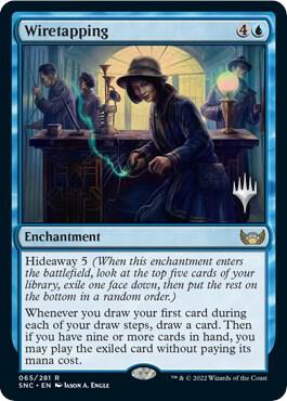 Wiretapping (65) [Streets of New Capenna Promos]