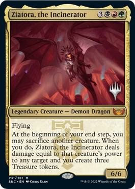 Ziatora, the Incinerator (231) [Streets of New Capenna Promos]