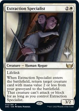 Extraction Specialist (12) [Streets of New Capenna Promos]